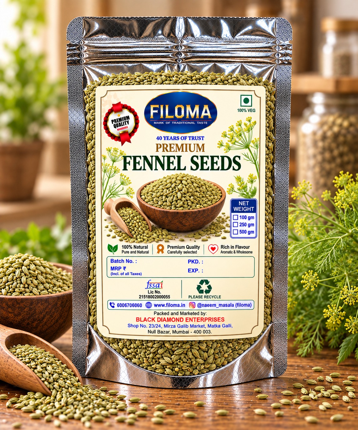 Filoma Everyday Whole Spice Combo | 4 Packs